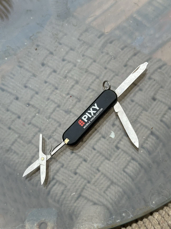 Cuchillo Daga Antiguo Hecho en Acero Multi Hoja Vintage Cuchillos Multi Herramienta Empuñadura Azul Foto 3 de 4