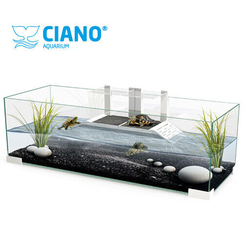 Ciano® Tartarium Tartarughiera e Supporto per Tartarughe d'acqua 40 - 60 - 80 cm - Foto 1 di 7