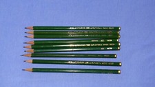 Bleistift 9 St&uuml;ck Faber Castell 9000 3H