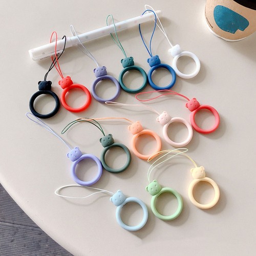 10 Pcs Phone Case Ring Buckle Finger Lanyard Strap Cell Silicone - 第 10/12 張圖片