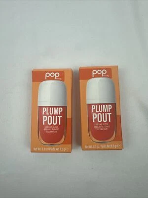 2X Pop Beauty Plump Pout Volumen Brillo Sandía Wow - Imagen 1 de 3
