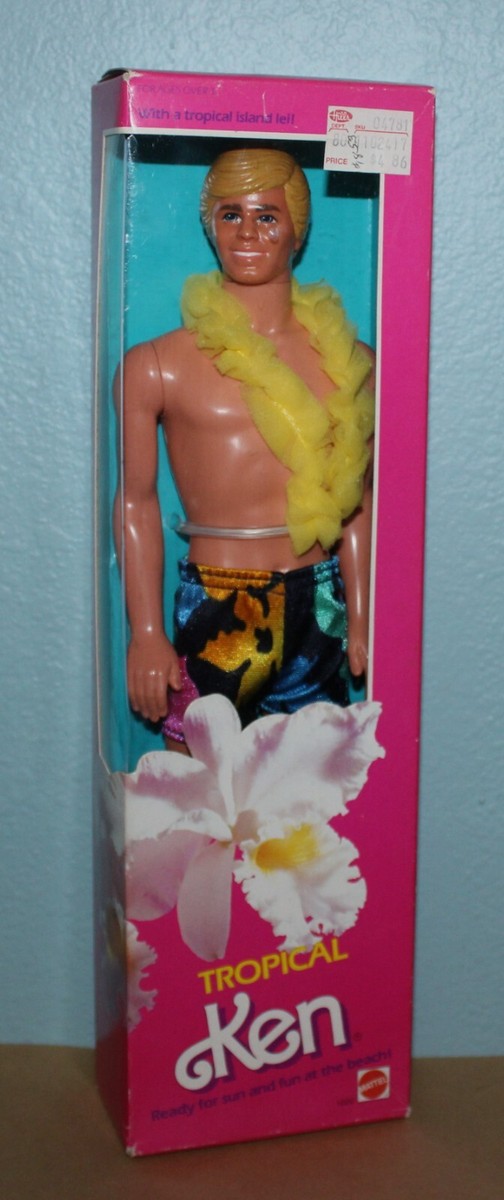 Poupée Vintage Ken Mattel Sailor #796 De 1963 - Dans Sa Boîte D'Origine - Rare !