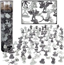 Role Playing Figures Minatures Dungeons  Dragon 100 PIECE SET 13 DIFF Sculpts