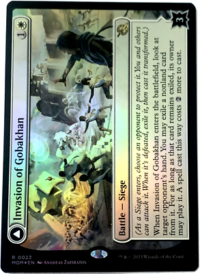 MTG Invasion of Gobakhan Lightshield Array MOM 0022 FOIL, Pack