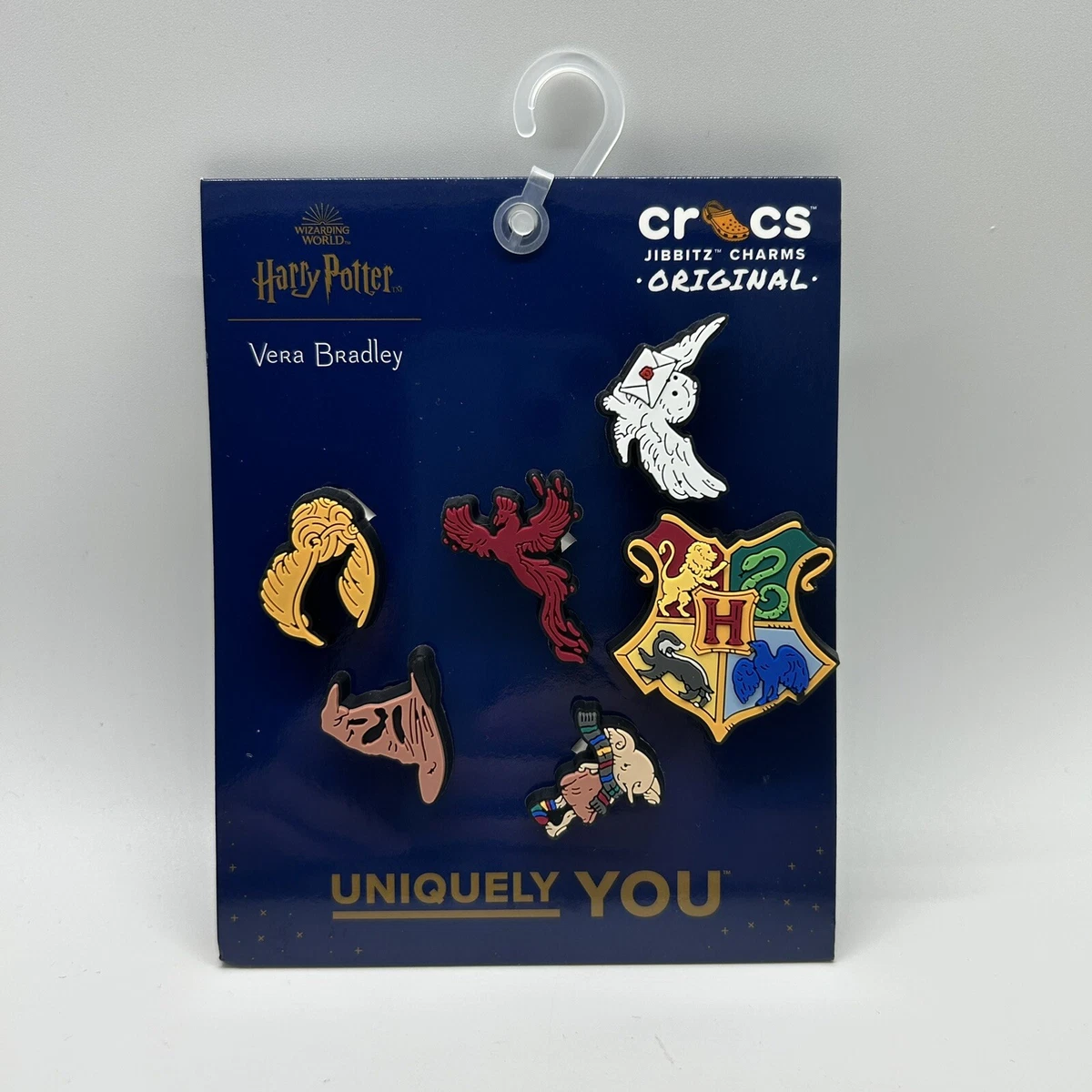 Crocs Jibbitz Shoe Charms, Harry Potter Movie Characters Collection Multi  Packs(6 pack Harry Potter x Vera Bradley) - Crocs Shoes