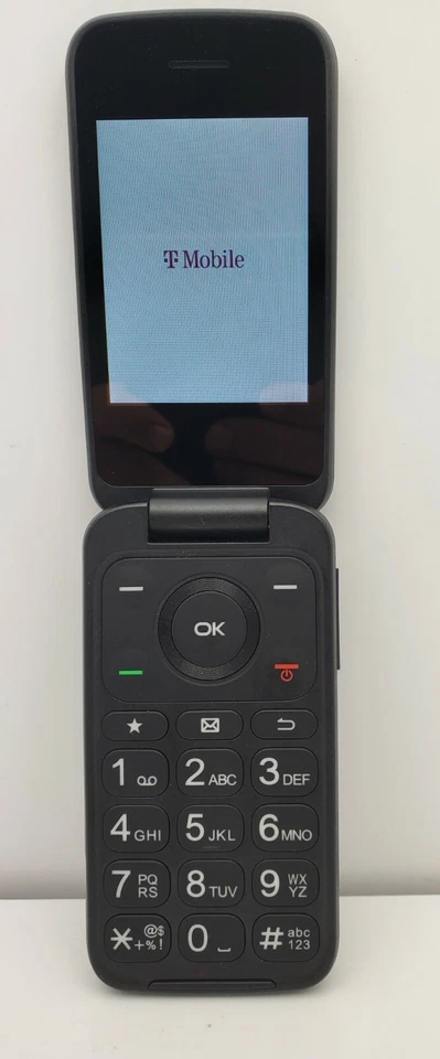 Alcatel GO FLIP 4 4056W BLUE T-Mobile 4G LTE  Easy to Use Senior Flip Phone - Image 3 of 4