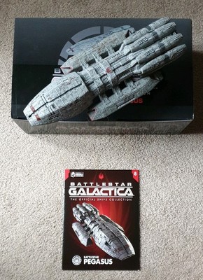 Eaglemoss Battlestar Galactica #8 BATTLESTAR PEGASUS Model 2004 Series