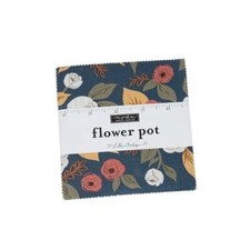 flower pot mini charm pack by Lella Boutique of Moda