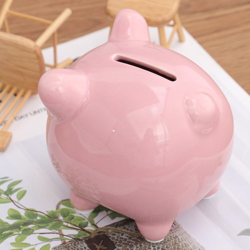 Personalised Money Saving Pot Ceramic Pig Piggy Bank Piggy Bank Adults - Picture 5 of 12