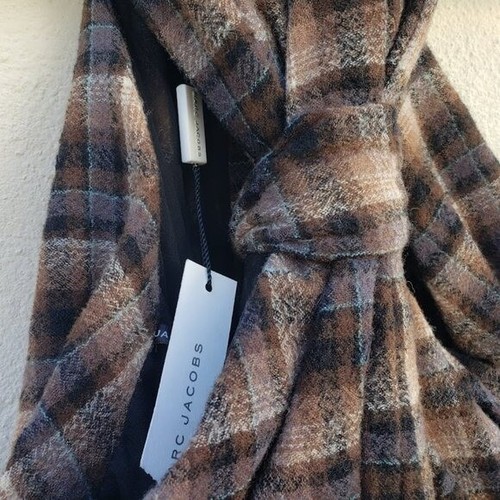 Marc Jacobs Women's Collection Plaid Y2K 2003 Runway Halter Dress Brown Size 4 - Picture 12 of 12