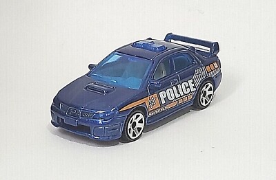 マッチボックスSUBARUIMPREZA 2022 Matchbox Japan Tourers 5 pack Loose SUBARU IMPREZA POLICE