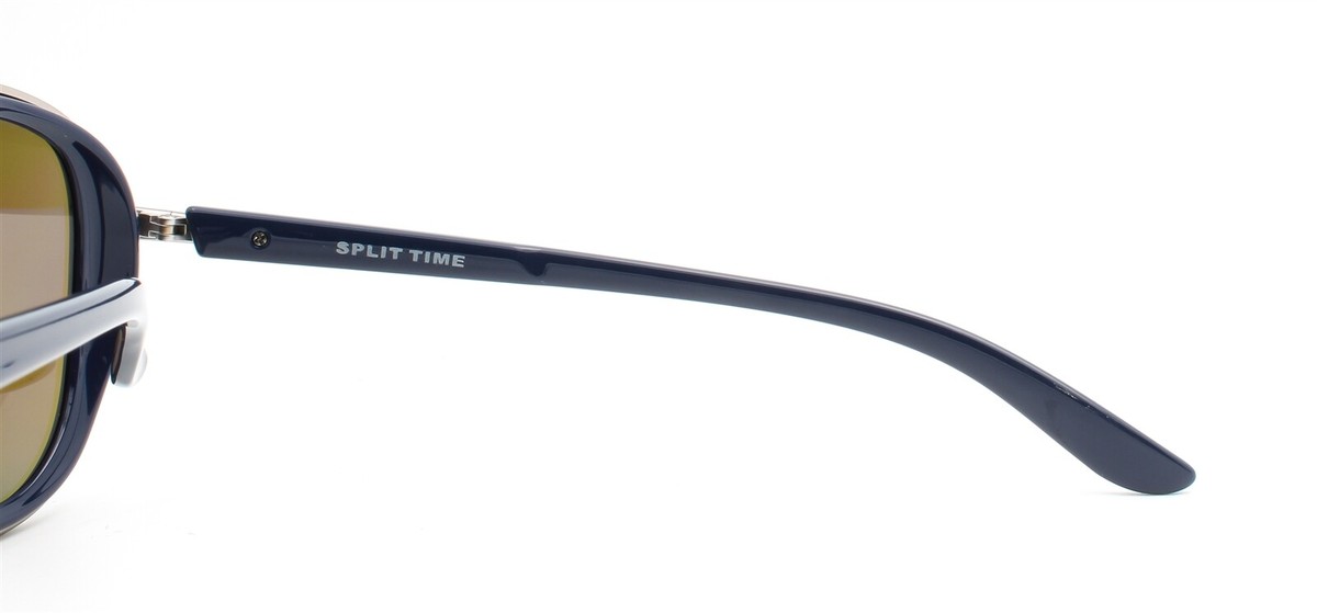 Oakley OO4129 Split Time Sunglasses Silver Blue Prizm Oakley OO4129 Split Time Sunglasses Silver Blue Prizm