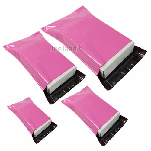 Rosa Farbige Versandtaschen Post Kunststoff Post Porto Selbstversiegelnde Versandtasche - Bild 5 von 8
