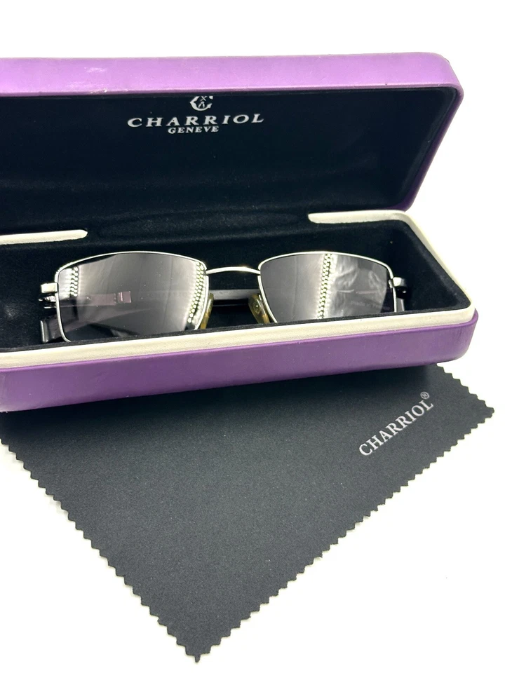 Authentic Charriol Sunglasses Made In France Pc 7299 Size 53-19 140 Rectangular - Image 2 of 4