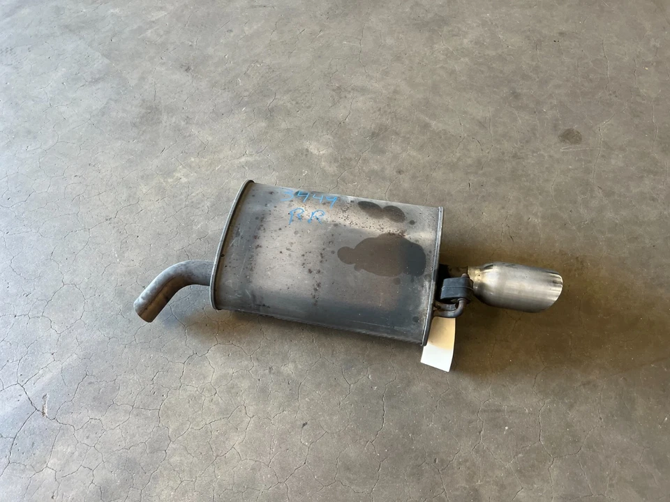 13-16 LINCOLN MKS 3.7L REAR RIGHT PASSENGER SIDE EXHAUST MUFFLER, OEM LOT3449 - Image 3 of 4
