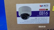 ACTi E816 10MP Outdoor Zoom Dome Camera