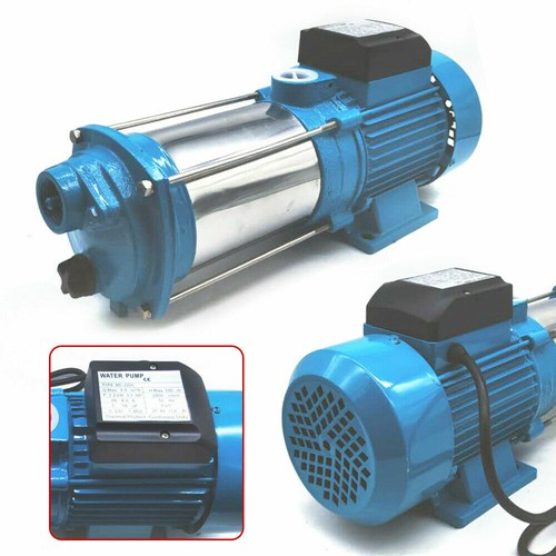 Pompa acqua booster centrifuga pompa giardino + pressostato 1300W/2200/2500W UK - Foto 2 di 29
