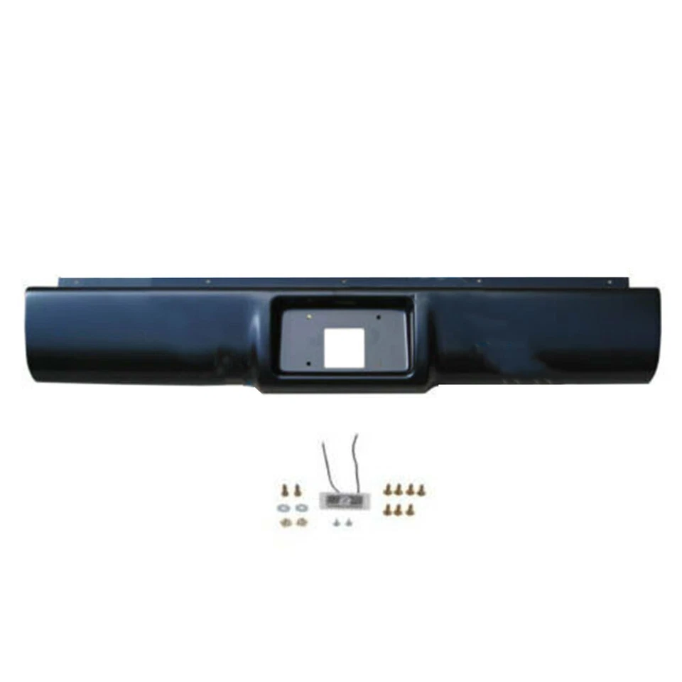 Rear Bumper Roll Pan Steel w/ Light For Chevrolet GMC C/K C1500 2500 1988-1998 Foto 2 de 4