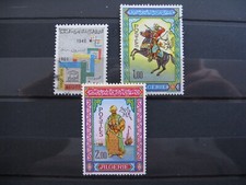 ALGERIE neuf et oblitérés  n° 433, 434, 436