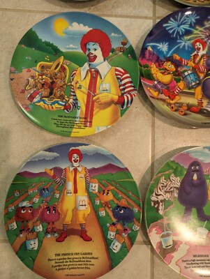 Vintage Set of 10 - 1989 McDonald's 9