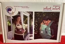 ERGObaby Organic Infant Insert For Baby Carrier- Caramel- Newborn 4-6 mos.  NIB