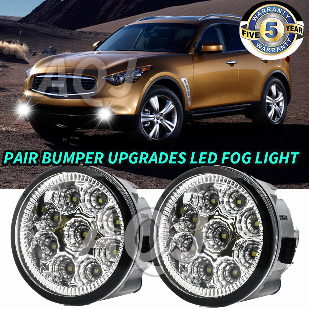 LED bumper fog lights, suitable for Nissan Cube Juke Murano Rogue