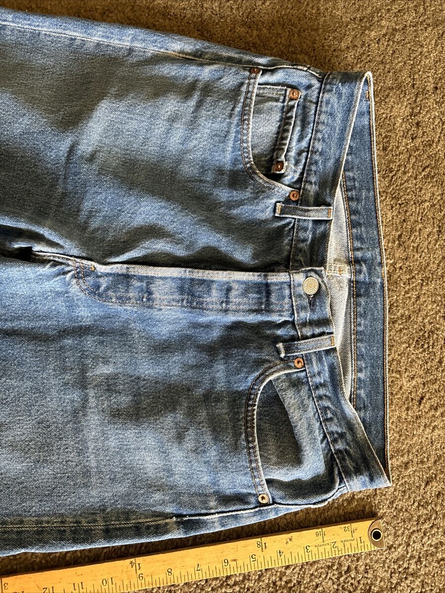 Vintage 90s Levis 501-0115 Blue Made in USA Button Fly Jeans Vintage 90s Levis 501-0115 Blue Made in USA Button Fly Jeans