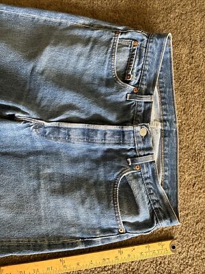 Vintage 90s Levis 501-0115 Blue Made in USA Button Fly Jeans