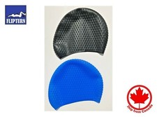 Unisex Swimming Cap Waterproof Silicone Swim Pool Hat