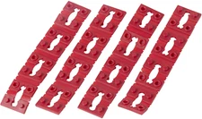 Gardner Bender GSP-04 Electrical Switch and Receptical Spacers 4 Piece Pack Red
