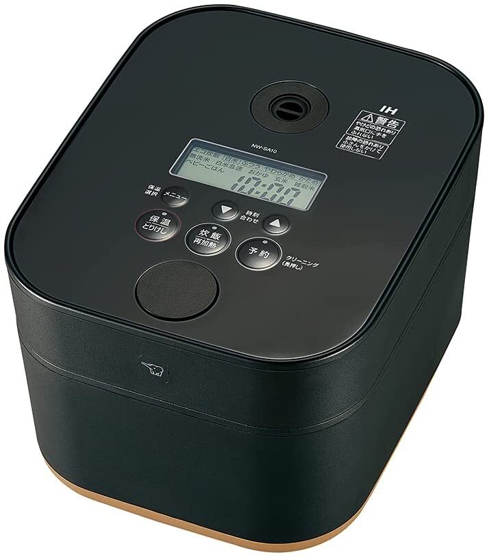 もも‼️！ZOJIRUSHI NW-SA10-W 5.5合 2020年製 Premium Japanese multi-function rice cooker with thick black pot