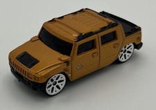 Maisto 2001 Hummer H2 Concept Orange 1:64 Diecast SUV Vehicle 1:64 - NICE
