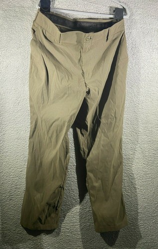Mens Wrangler Athletic Brown Nylon 