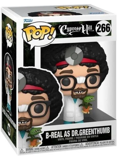 B-REAL AS DR. GREENTHUMB CYPRESS HILL FUNKO POP! VINYL FIGURE #266