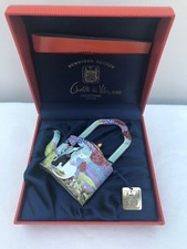 CHARLOTTE DI VITA, Théière "émaux miniatures" série Chats, Neuf !