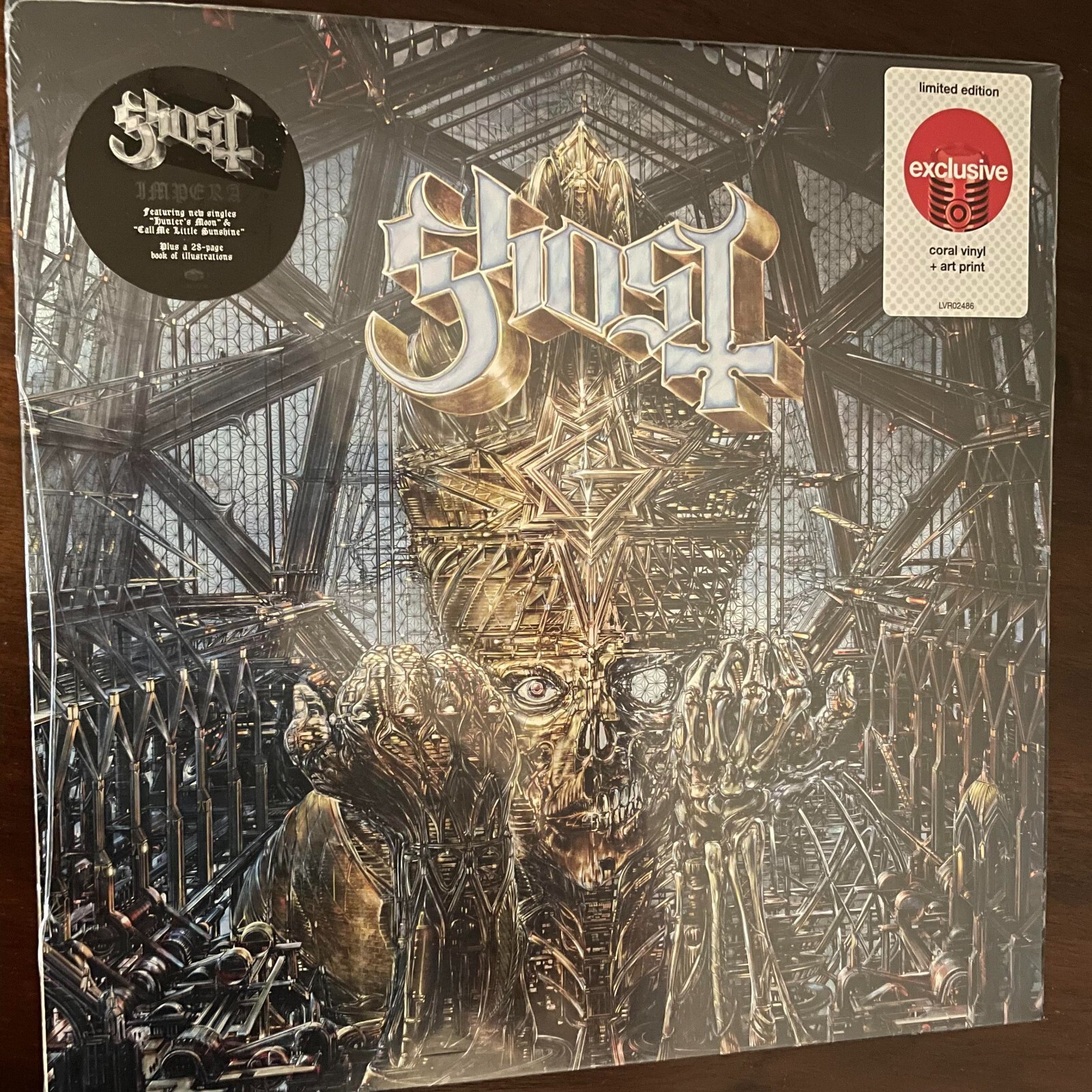 Ghost IMPERA Exclusive LE Pink Coral Color Vinyl LP + Art Print (Target ...