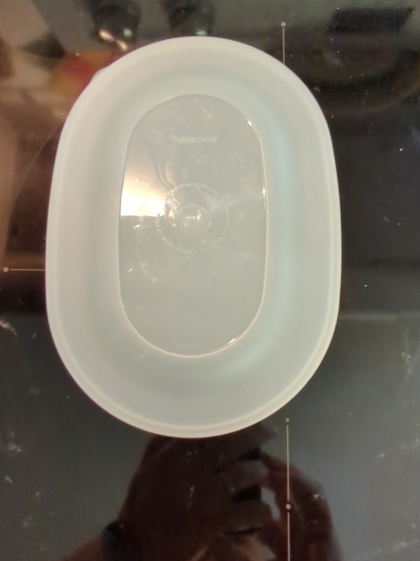 Vintage Tupperware Microwave Oval 35 oz Casserole Dish Replacement lid  #2494