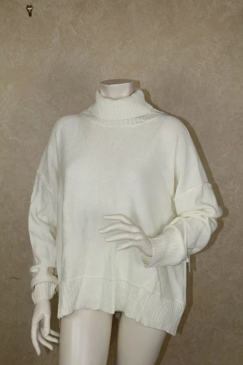 Womens ivory shop turtleneck
