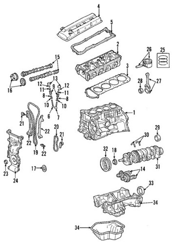 13264-JA00A Nissan Cover assy-valve rocker 13264JA00A, New Genuine OEM ...