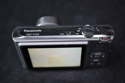 Panasonic LUMIX DMC-FX33 8.1MP Digital Camera - White for