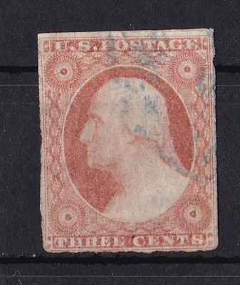 United States : 3 Cents 1851 ( Scott 11A ) NICE CANCELLED