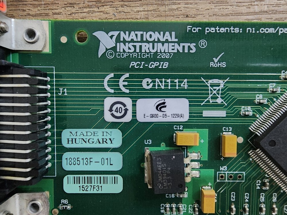 One New In Box National Instrumens NI PCI-GPIB ieee 488.2 card 778032