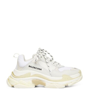balenciaga triple s metallic sneakers