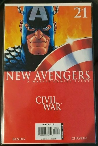 Marvel Comics New Avengers Civil War #21,22,23,24,25 NM - Picture 2 of 6