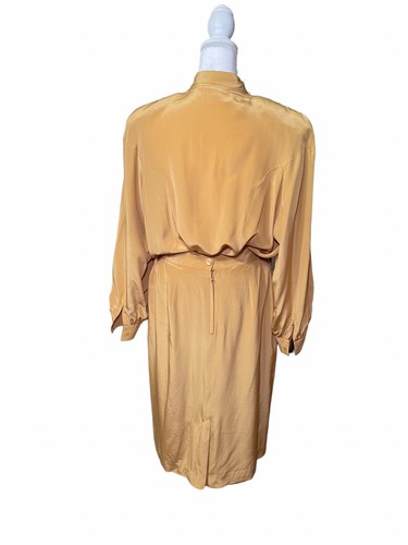 Vintage Lee Magram 100% silk skirt and blouse hand beaded & embroidered size 12 - Picture 5 of 13