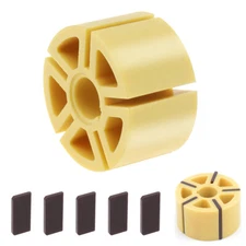 Vane & Rotor Set for 5 Inch Pneumatic Sander Polisher Accessories