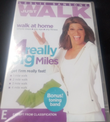 Leslie Sansone Just Walk Mile Weight Loss Walk DVD New Sealed