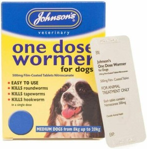 vet worming tablets