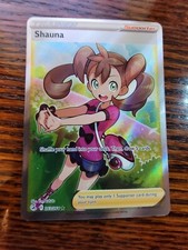 Shauna 263/264 Fusion Strike NM Full Art Ultra Rare Pokemon Card