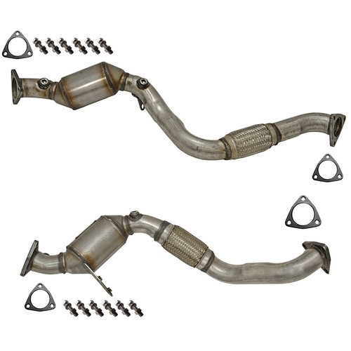 2007 2008 2009 AUDI Q7 3.6L Flex pipe Catalytic Converters 2 PIECES